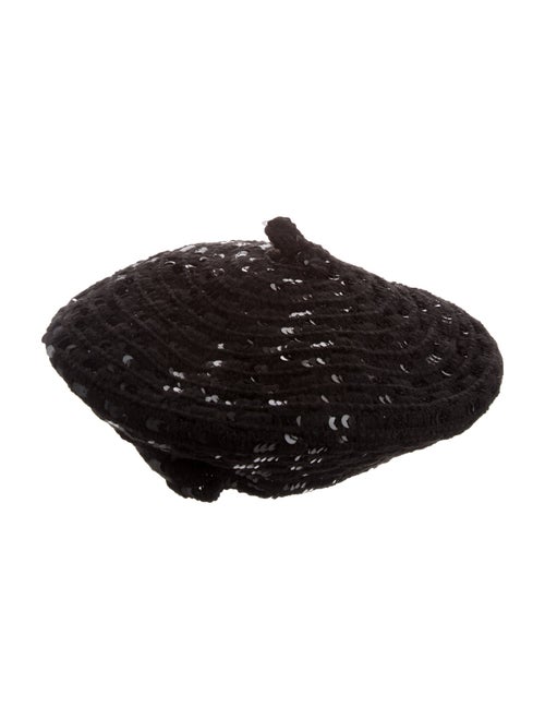 Sonia Rykiel Knitted Sequin Beret