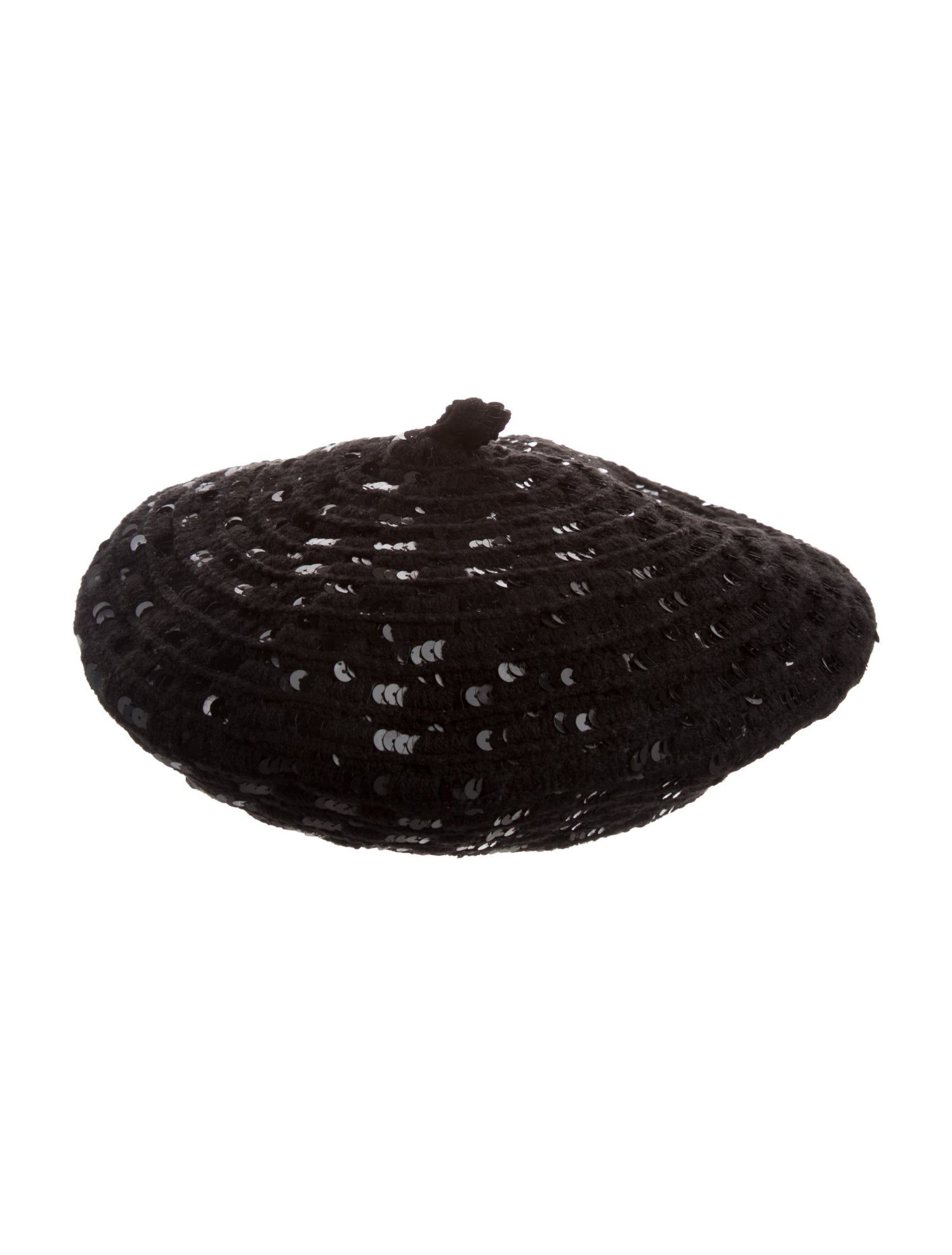 Sonia Rykiel Knitted Sequin Beret