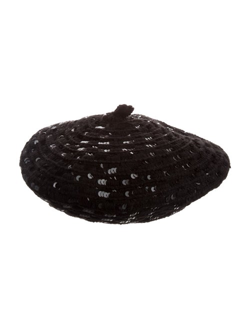 Sonia Rykiel Knitted Sequin Beret