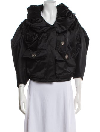Sonia Rykiel Late 2000's - Early 2010's Satin Jacket