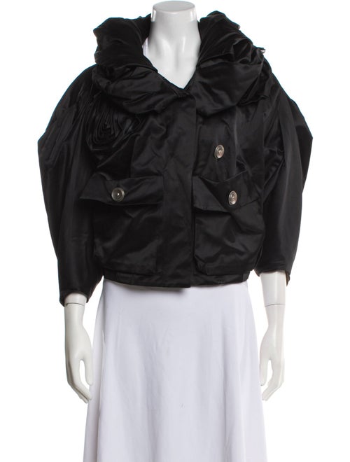Sonia Rykiel Late 2000's - Early 2010's Satin Jacket