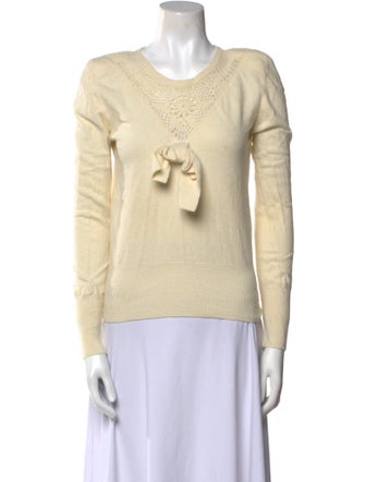 Sonia Rykiel Wool Crew Neck Sweater