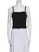 Sonia Rykiel Square Neckline Sleeveless Crop Top