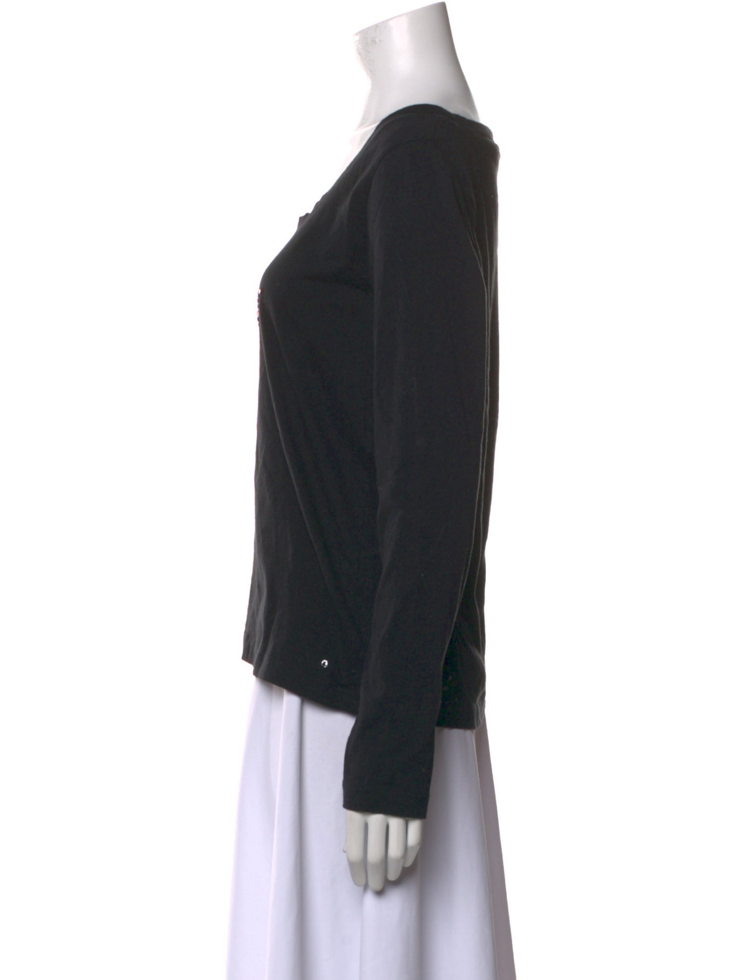 Sonia Rykiel Graphic Print Scoop Neck Sweatshirt