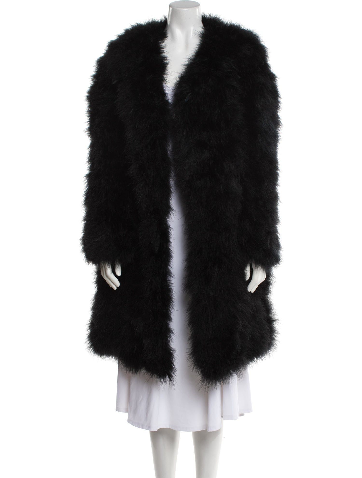 Sonia Rykiel Ostrich Feather Down Coat