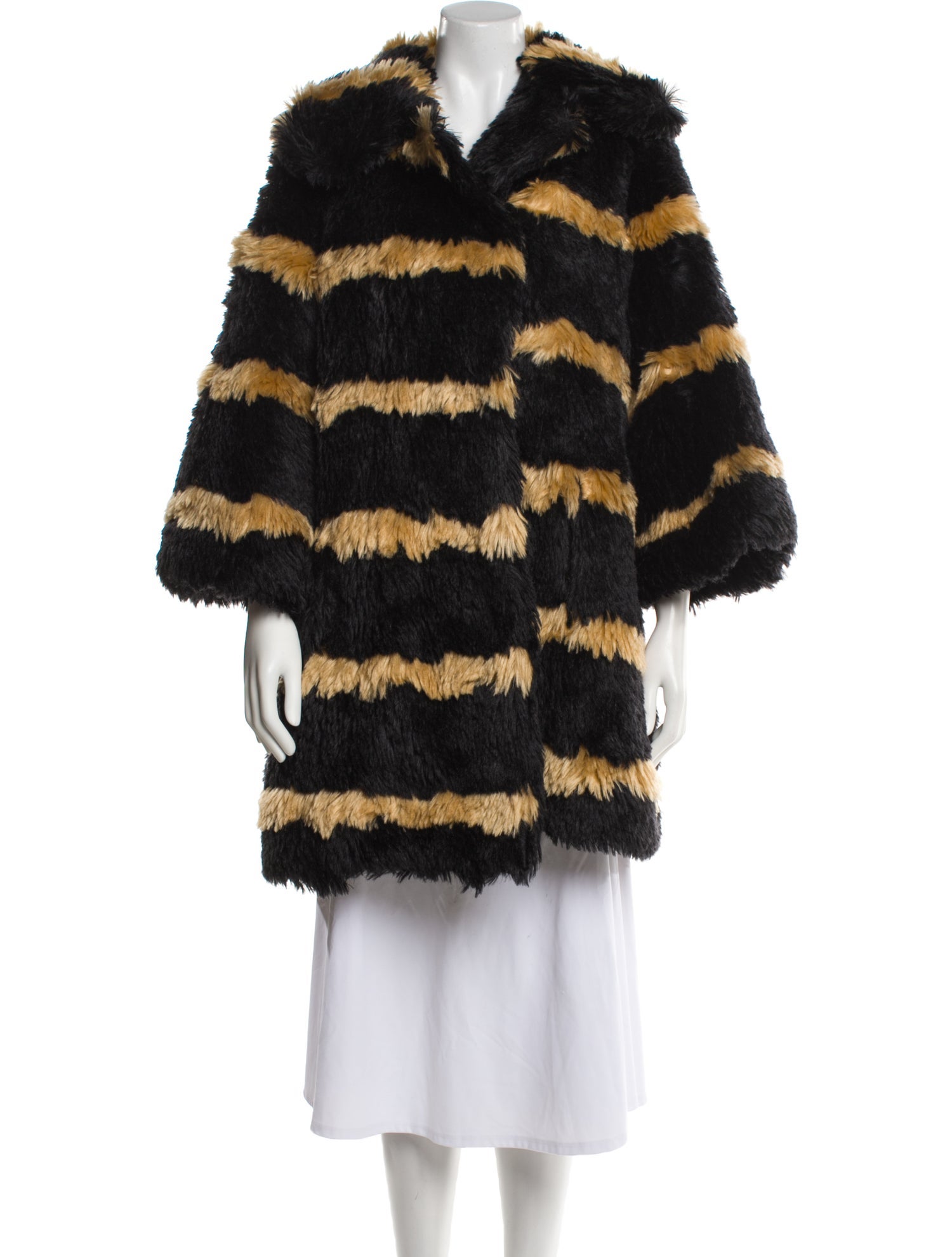Sonia Rykiel Vintage Faux Fur Faux Fur Coat