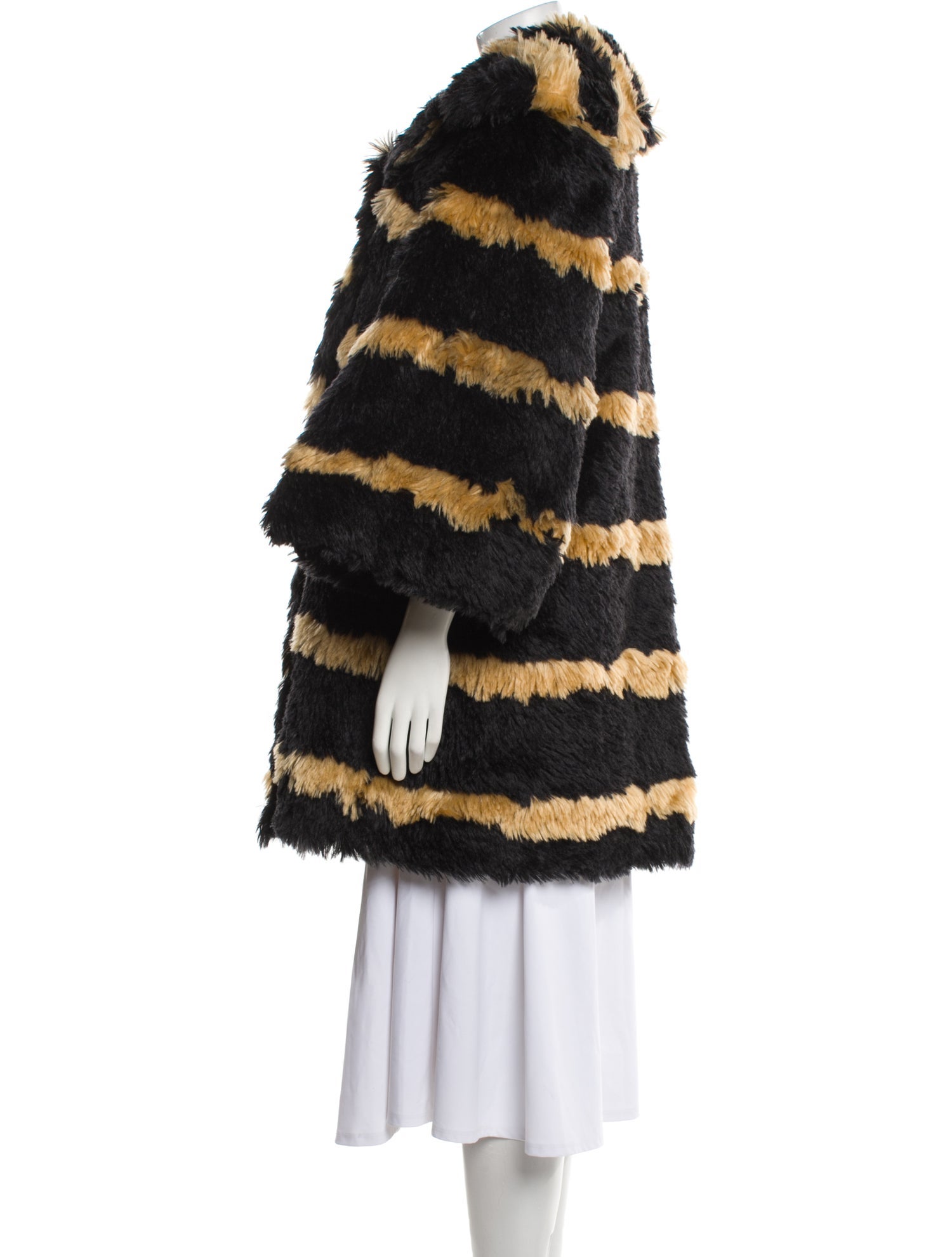 Sonia Rykiel Vintage Faux Fur Faux Fur Coat