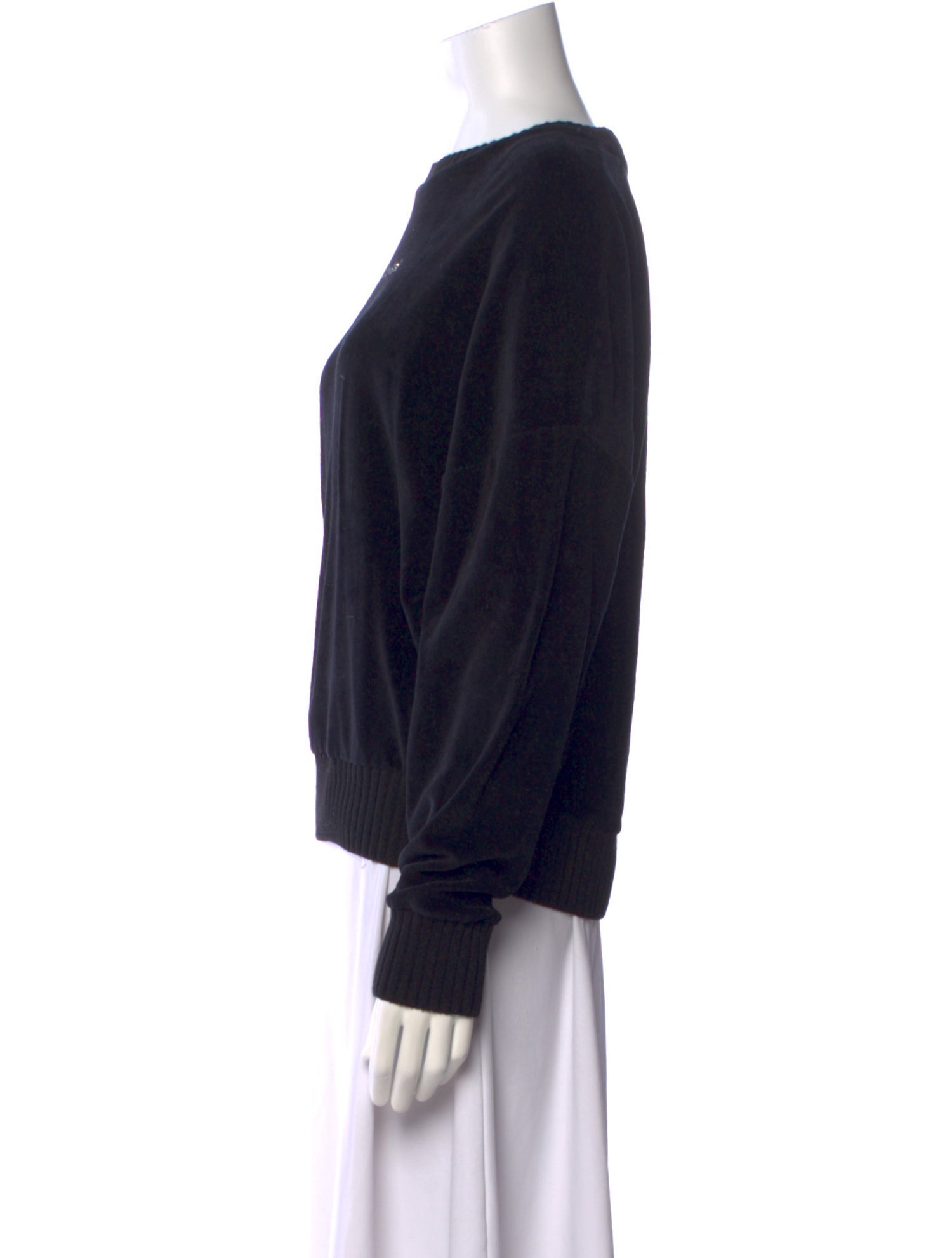 Sonia Rykiel Bateau Neckline Long Sleeve Sweatshirt