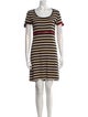 Sonia Rykiel Striped Mini Dress