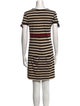 Sonia Rykiel Striped Mini Dress