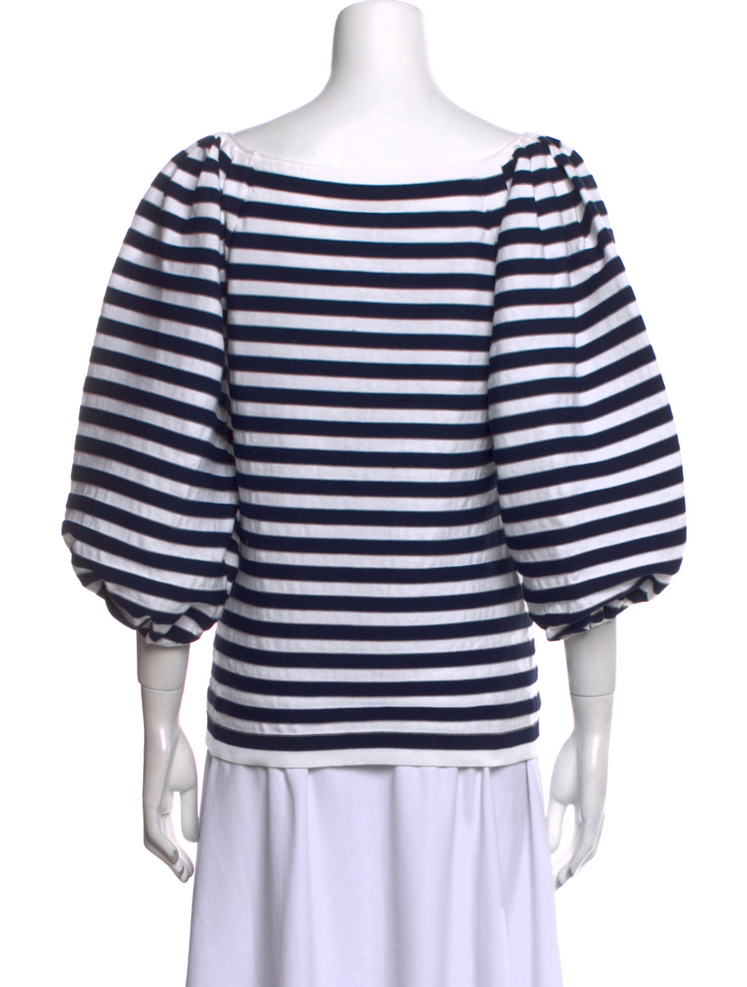 Sonia Rykiel Striped Bateau Neckline T-Shirt