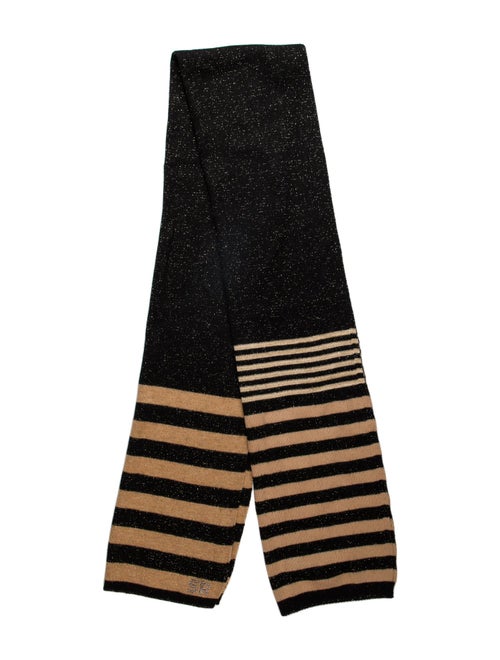 Sonia Rykiel Lambswool Striped Scarf