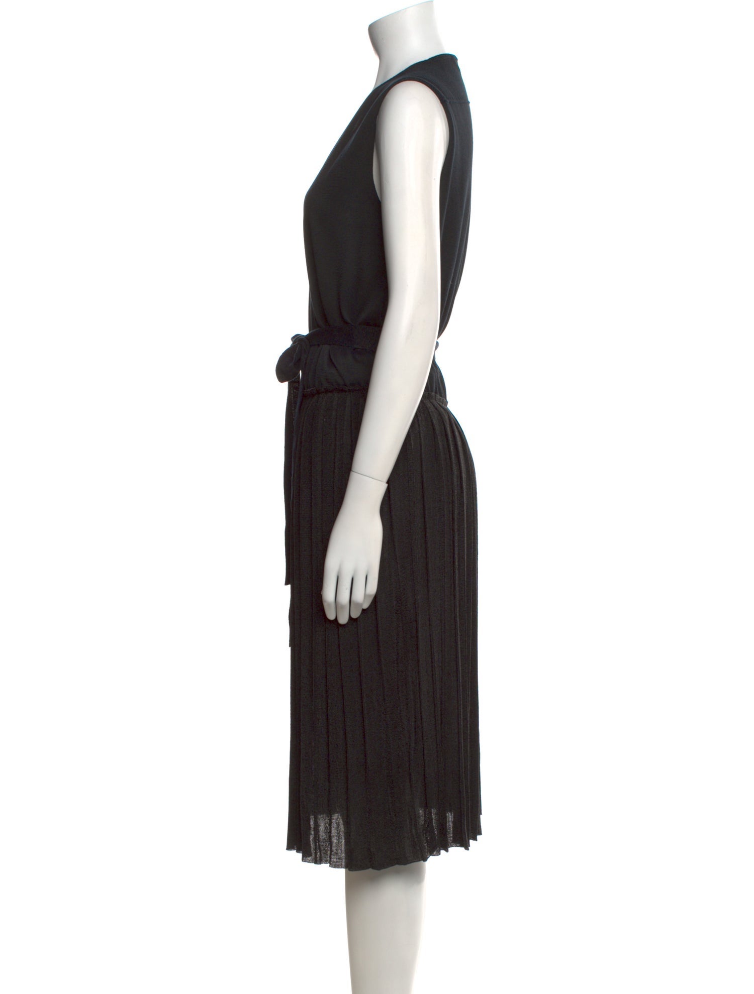 Sonia Rykiel V-Neck Midi Length Dress