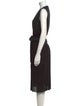 Sonia Rykiel V-Neck Midi Length Dress