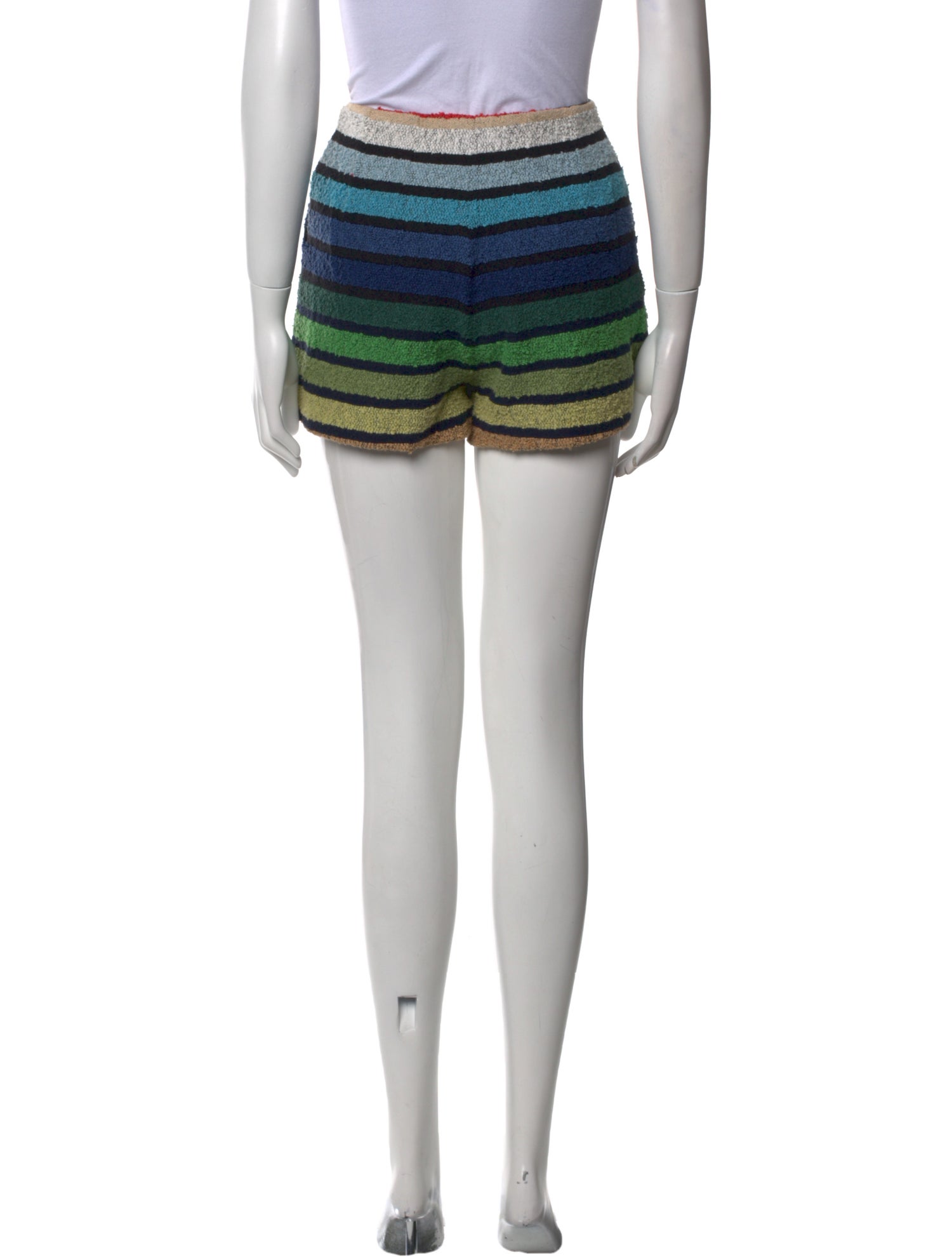 Sonia Rykiel Striped Mini Shorts