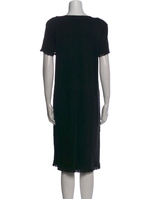 Sonia Rykiel Square Neckline Midi Length Dress