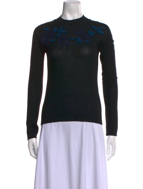 Sonia Rykiel Virgin Wool Crew Neck Sweater