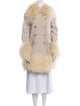 Sonia Rykiel Wool Faux Fur Coat