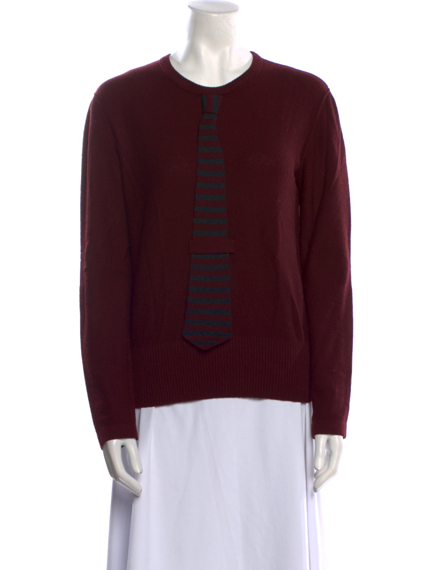 Sonia Rykiel Graphic Print Crew Neck Sweater