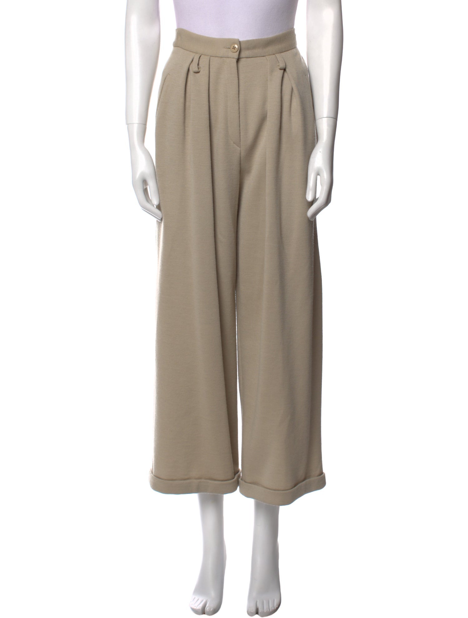 Sonia Rykiel Wool Wide Leg Pants