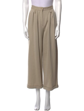 Sonia Rykiel Wool Wide Leg Pants