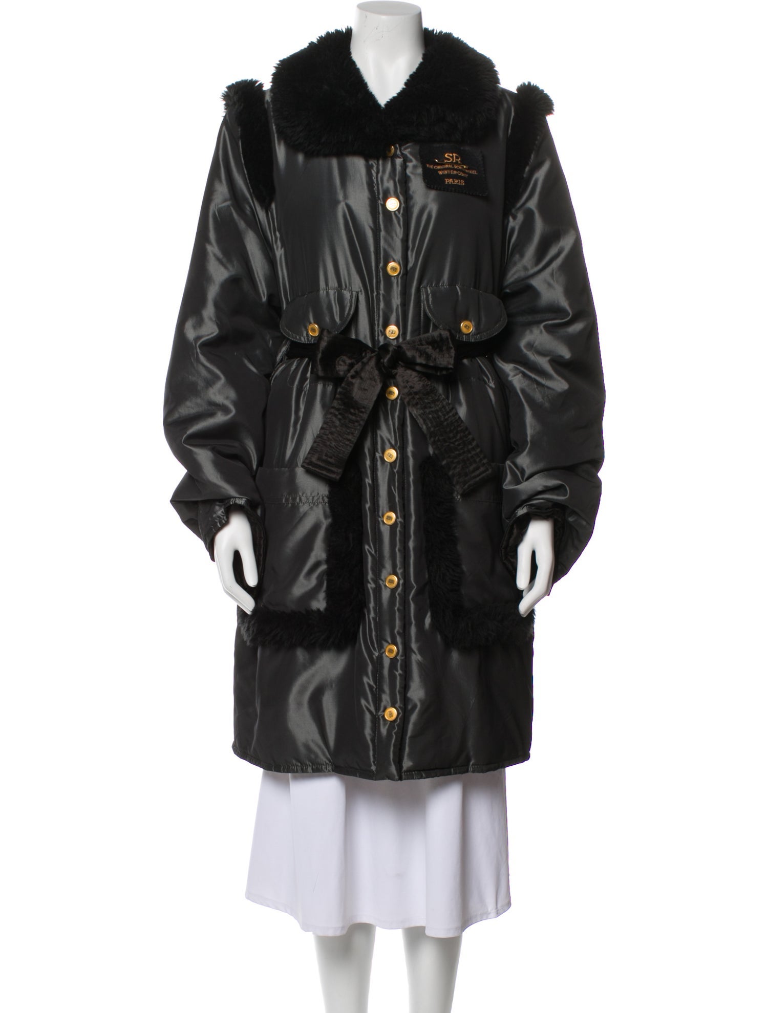 Sonia Rykiel Faux Fur Coat