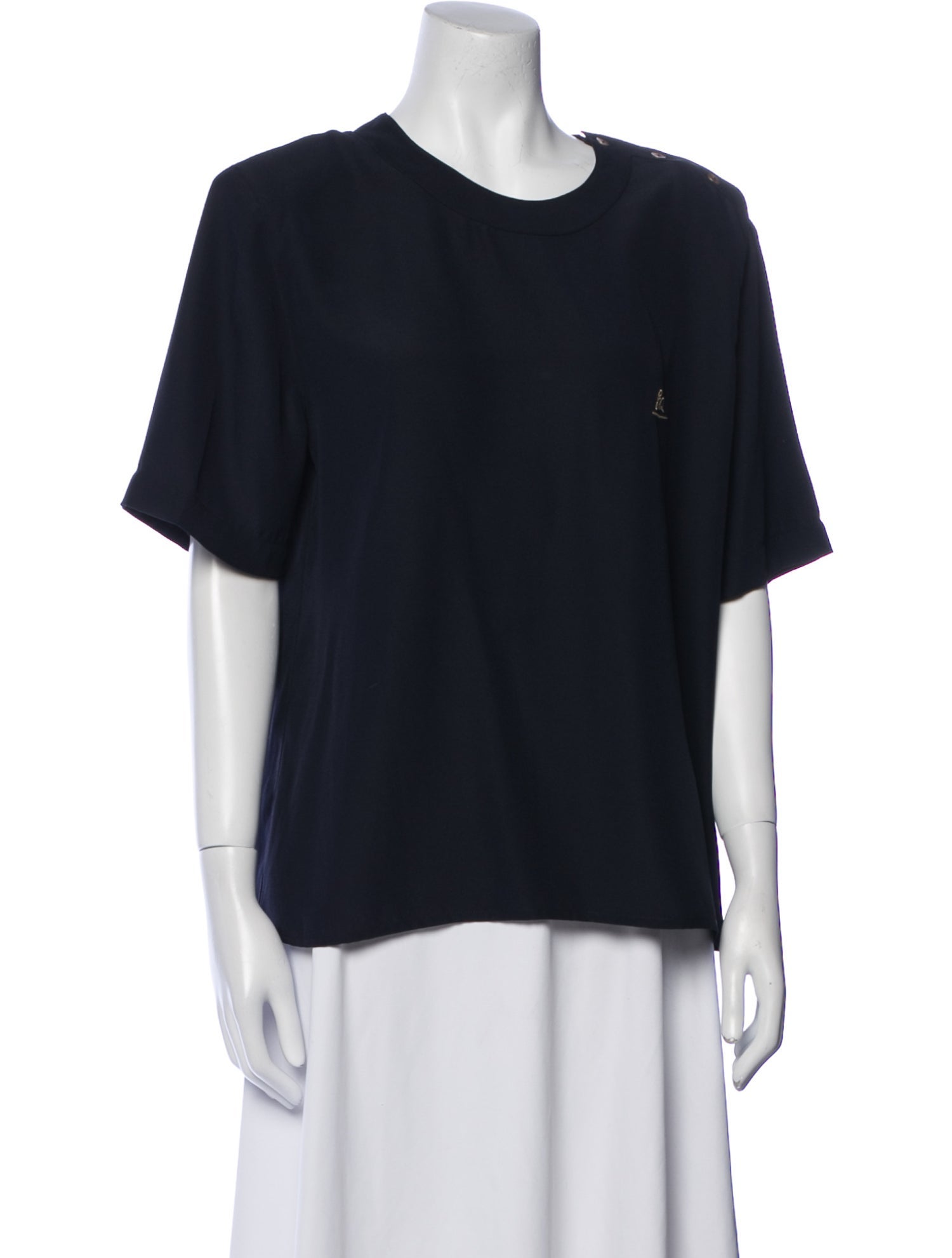 Sonia Rykiel Scoop Neck Short Sleeve T-Shirt