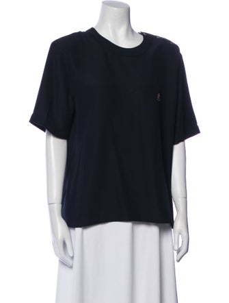 Sonia Rykiel Scoop Neck Short Sleeve T-Shirt