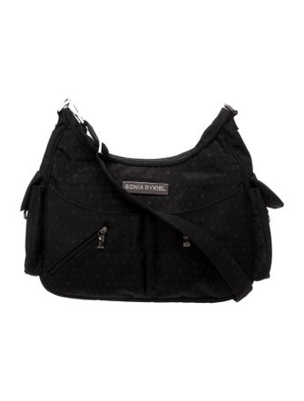 Sonia Rykiel Nylon Top Handle Bag