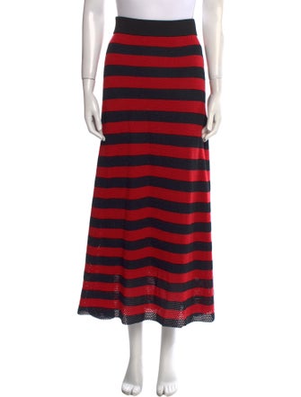 Sonia Rykiel Wool Midi Length Skirt