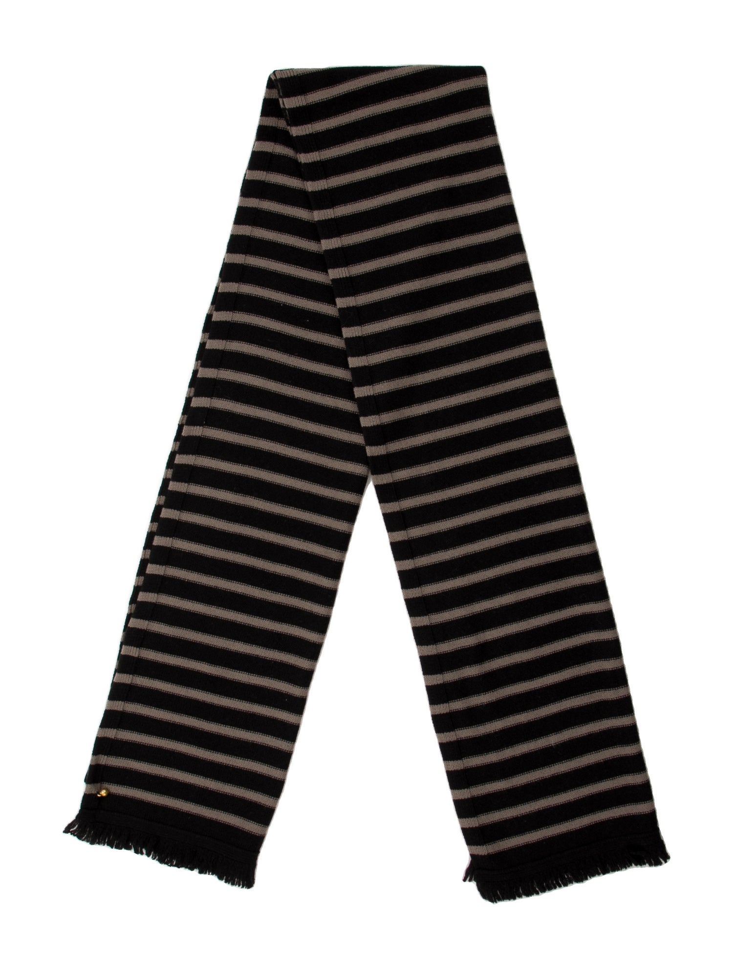 Sonia Rykiel Wool Striped Scarf