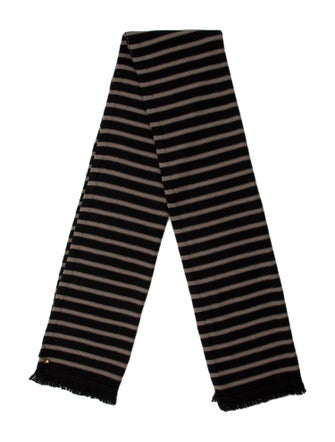 Sonia Rykiel Wool Striped Scarf