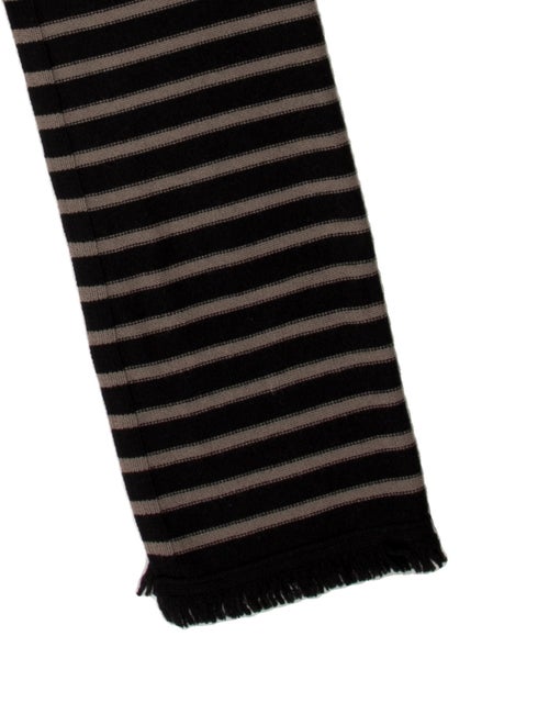Sonia Rykiel Wool Striped Scarf