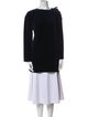 Sonia Rykiel Bateau Neckline Long Sleeve Tunic