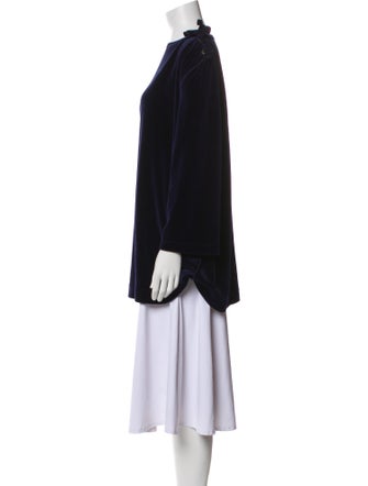 Sonia Rykiel Bateau Neckline Long Sleeve Tunic
