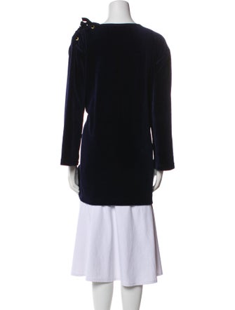 Sonia Rykiel Bateau Neckline Long Sleeve Tunic