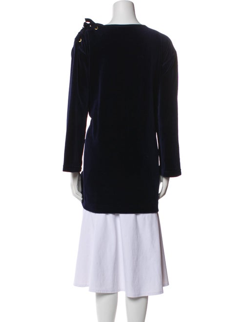 Sonia Rykiel Bateau Neckline Long Sleeve Tunic