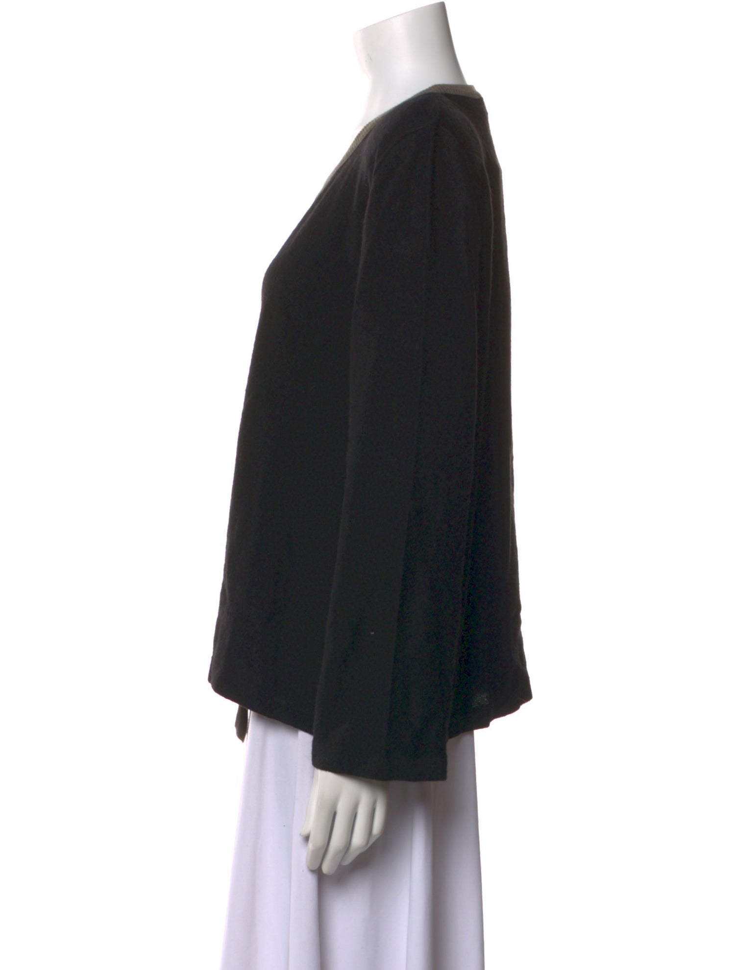 Sonia Rykiel Wool Colorblock Pattern Sweater