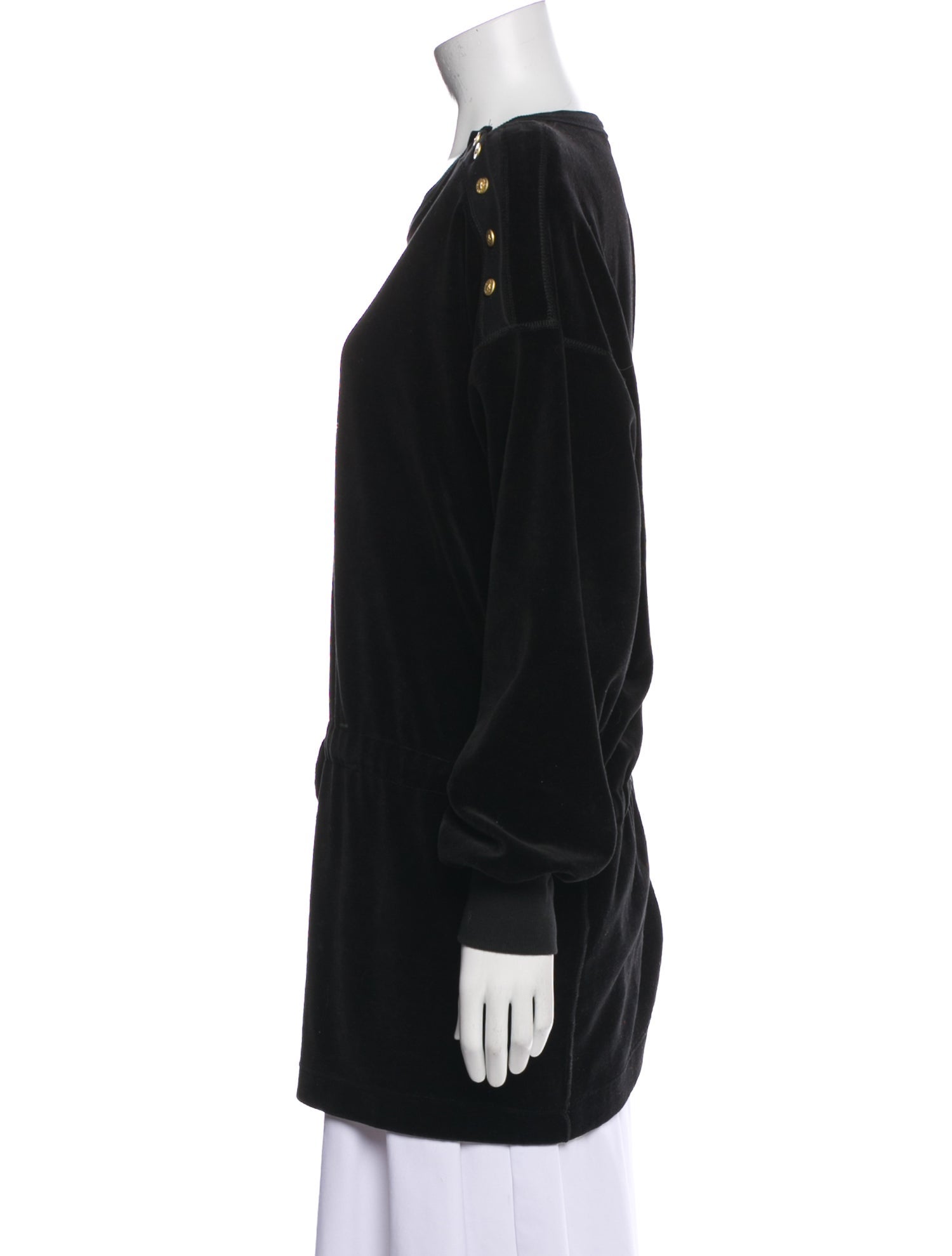 Sonia Rykiel Scoop Neck Long Sleeve Sweatshirt