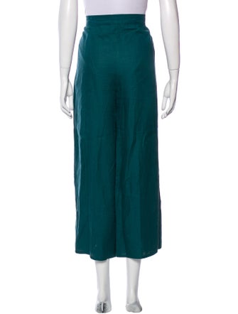 Sonia Rykiel Linen Wide Leg Pants