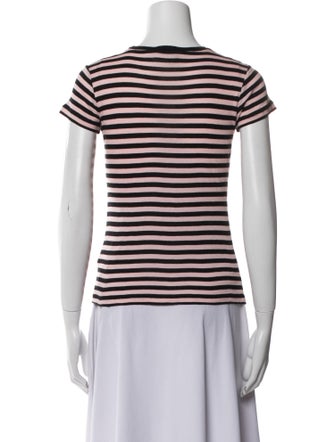 Sonia Rykiel Striped Crew Neck T-Shirt