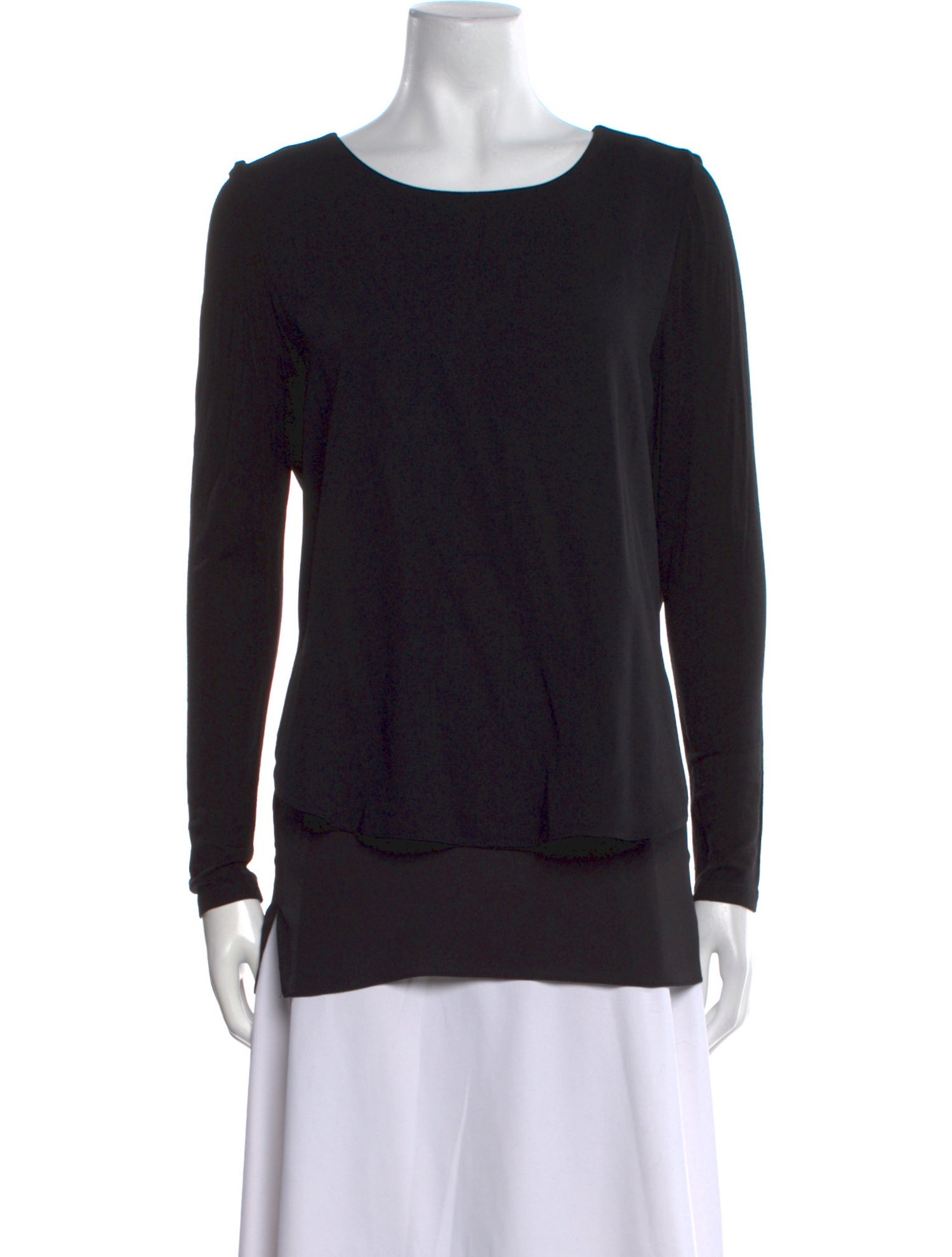 Sonia Rykiel Scoop Neck Long Sleeve Sweatshirt