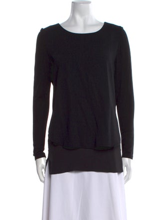 Sonia Rykiel Scoop Neck Long Sleeve Sweatshirt