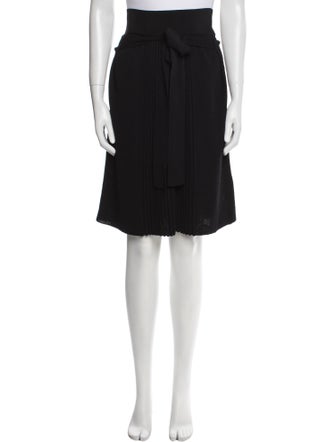 Sonia Rykiel Virgin Wool Knee-Length Skirt