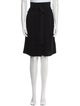 Sonia Rykiel Virgin Wool Knee-Length Skirt