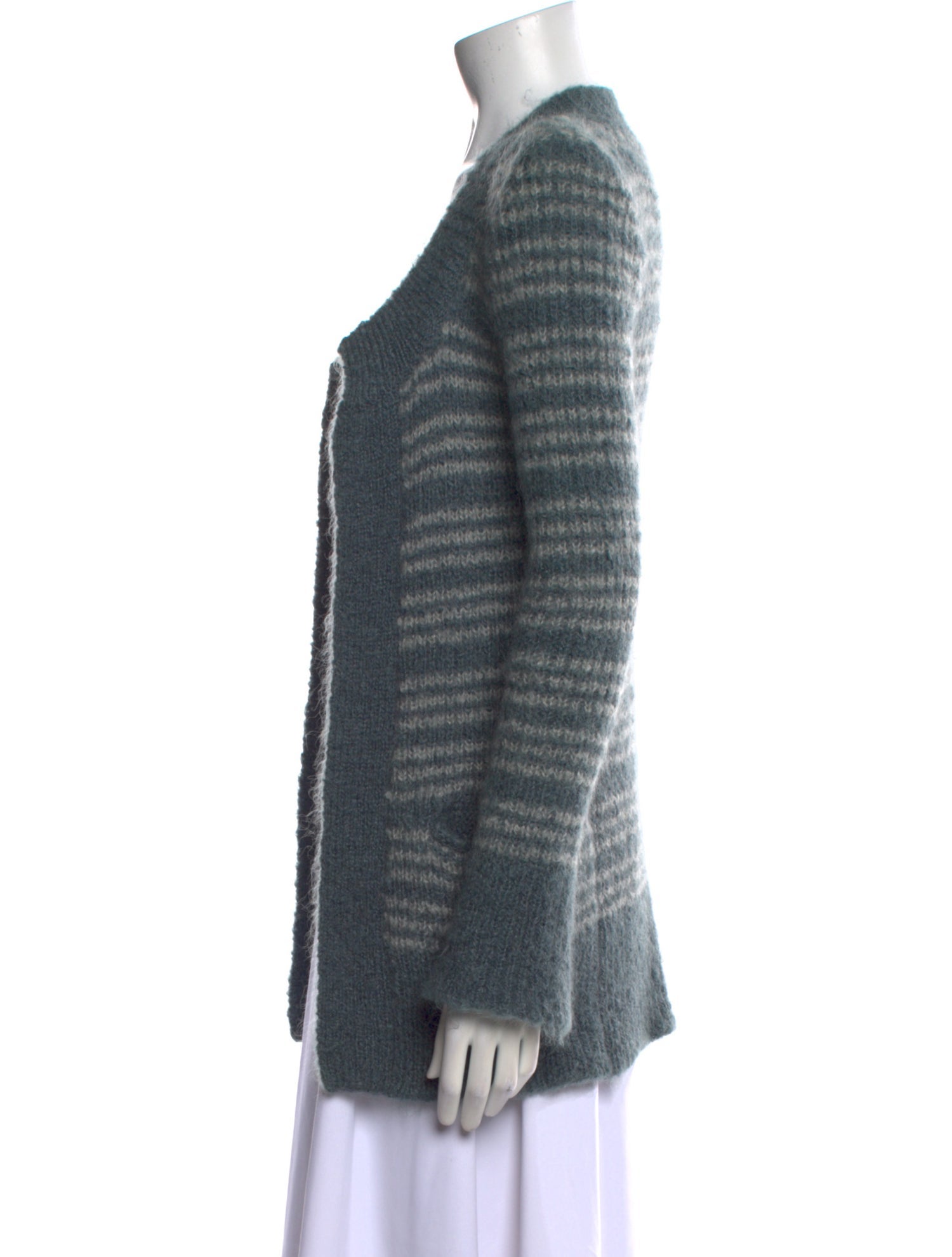 Sonia Rykiel Striped Scoop Neck Sweater