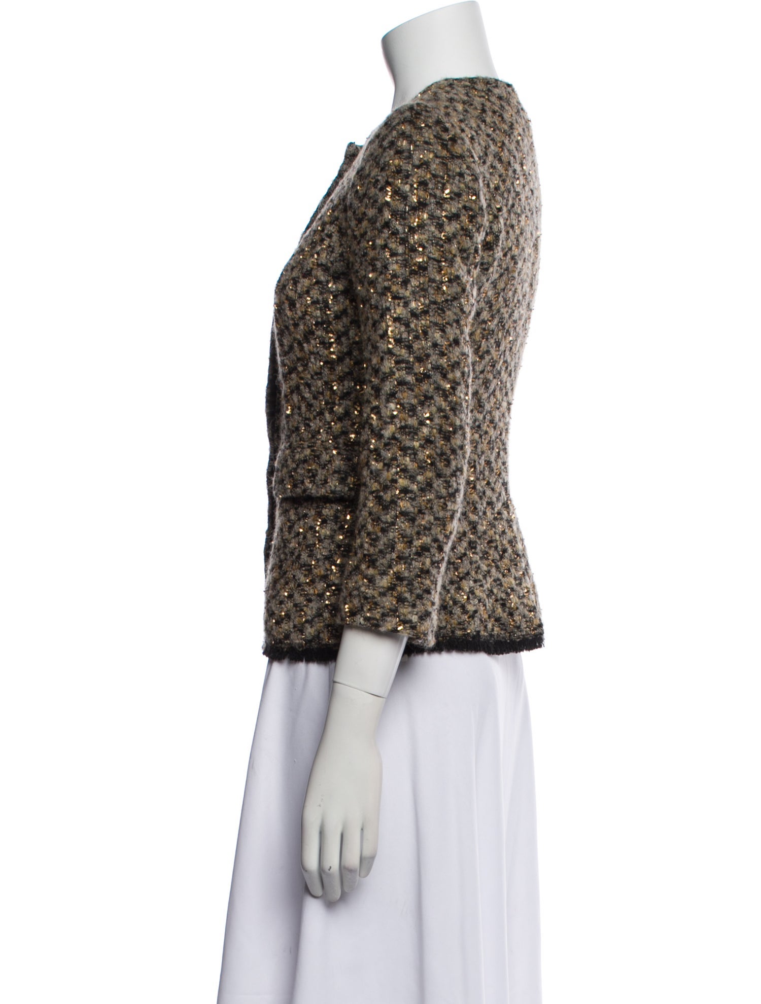 Sonia Rykiel Virgin Wool Printed Jacket