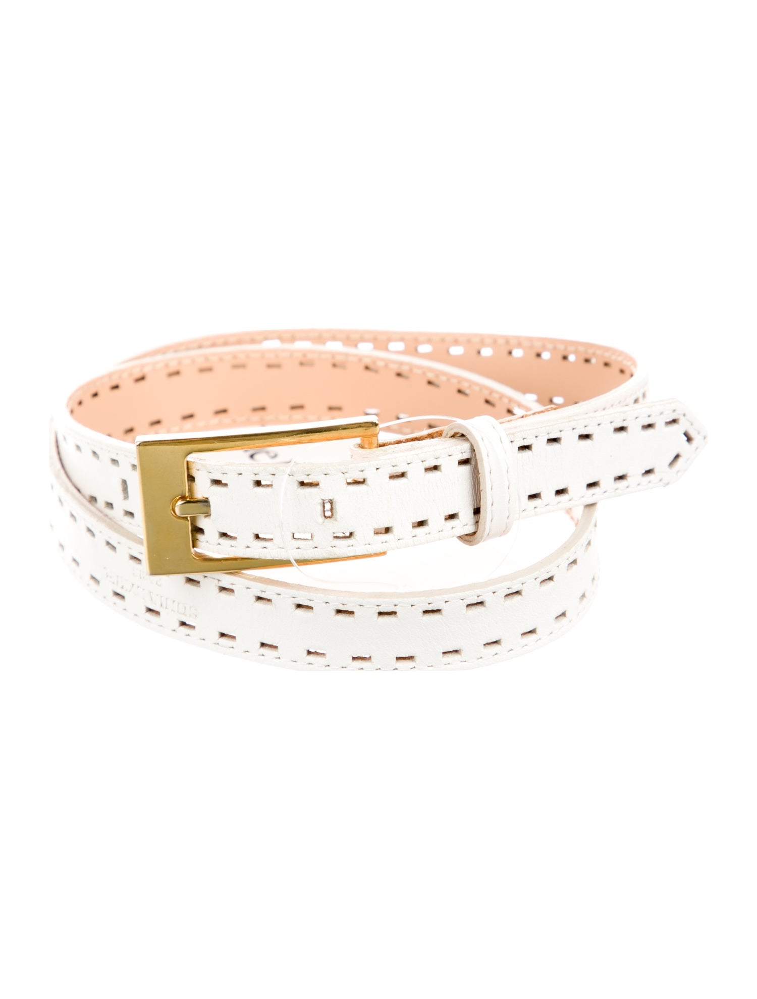 Sonia Rykiel Skinny Leather Belt