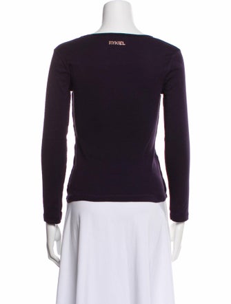 Sonia Rykiel Graphic Print Scoop Neck T-Shirt