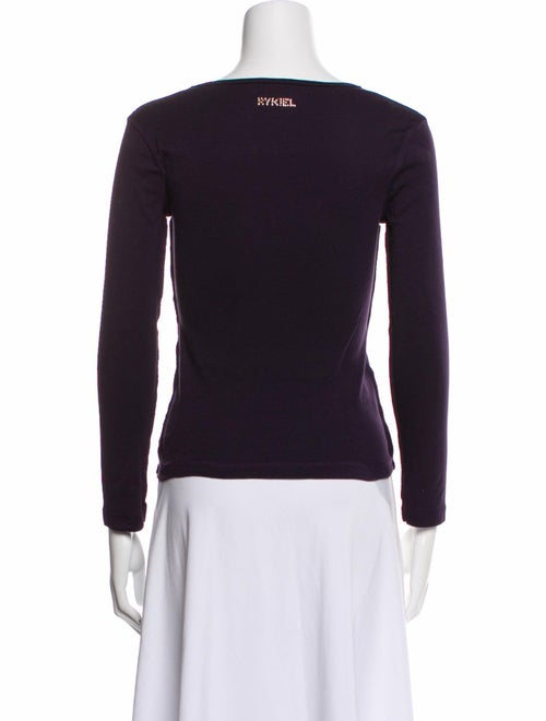 Sonia Rykiel Graphic Print Scoop Neck T-Shirt